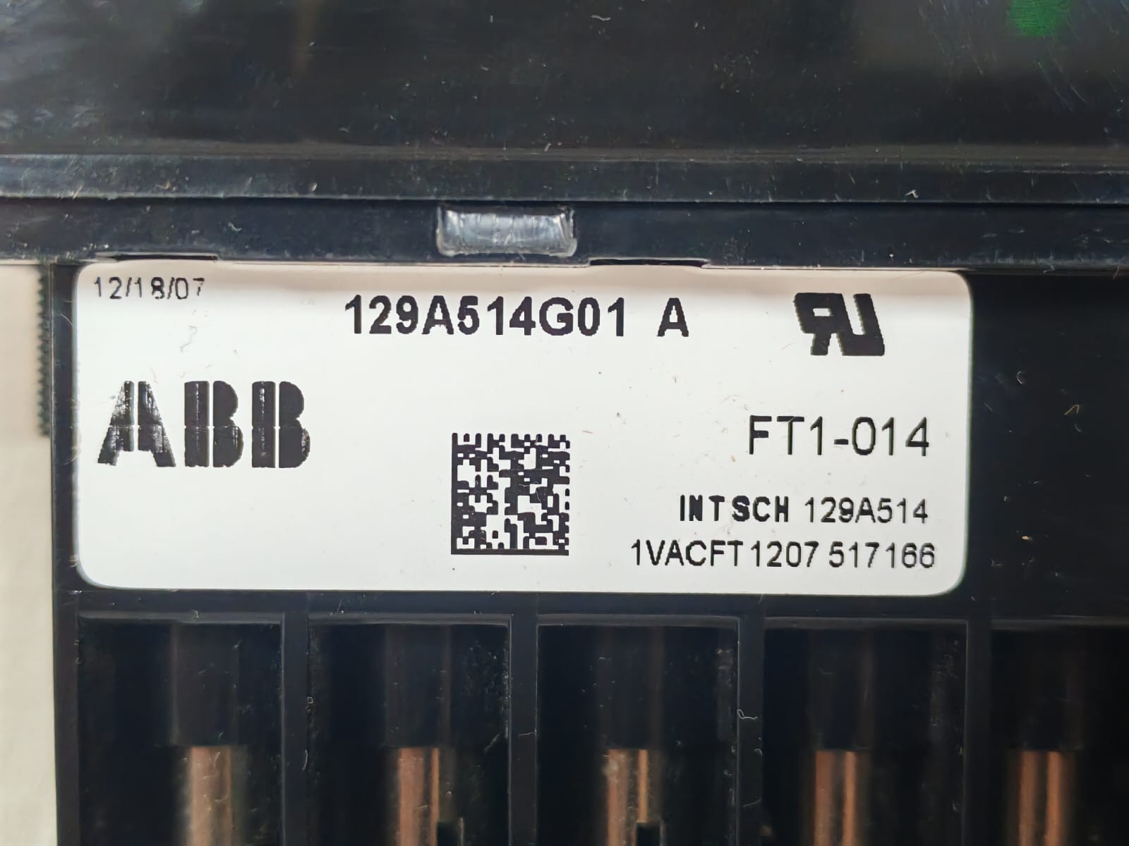 ABB 129A514G01 A FT1-014 ABB 129A514G01 A FT1-014 FLEXITEST SWITCH 6