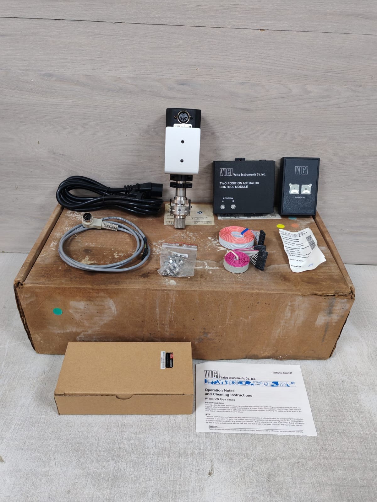VICI EHMA EH2C10WEHC TWO POSITION MICRO-ELECTRIC VALVE ACTUATOR 10PORTS