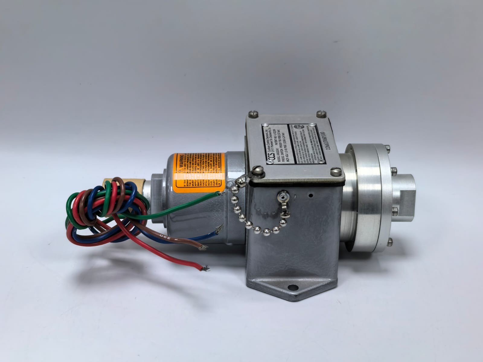 CCS 646GEA1 CCS CUSTOM CONTROL SENSORS 646GEA1 PRESS SWITCH PROOF 750 PSIG(52BAR) 4