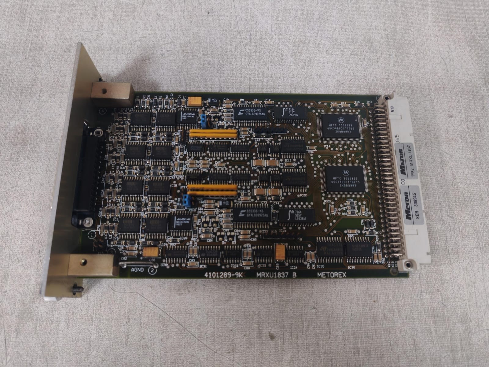 METOREX MRU1837 B 4101289-9K/9T METOREX MRU1837 B 4101289-9K/9T CIRCUIT BOARD 7