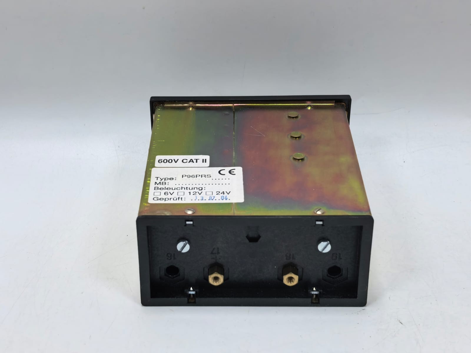 CEWE INSTRUMENT P96PRS CEWE INSTRUMENT P96PRS AMMETER 600V 8