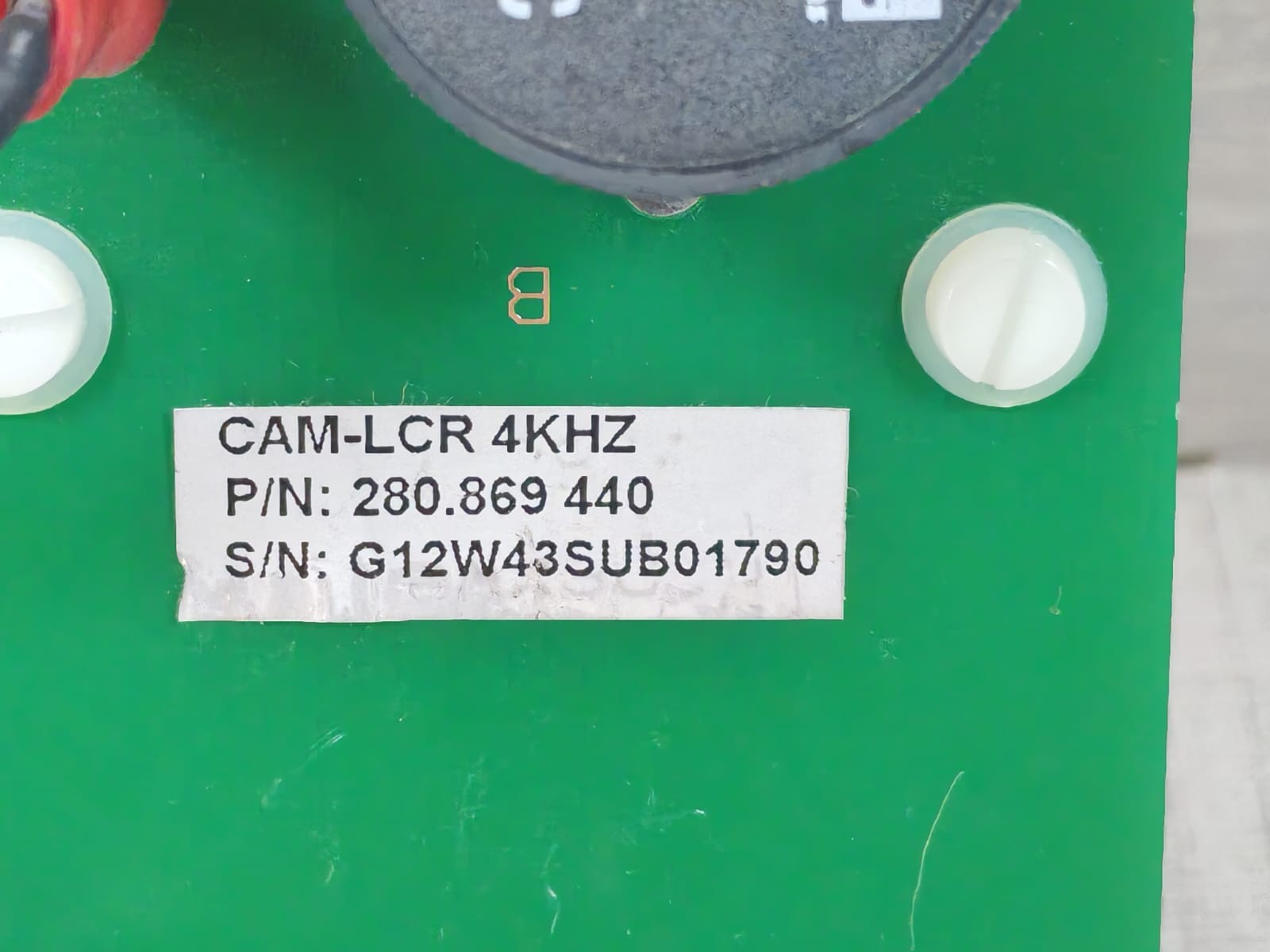 Honeywell CAM-LCR-4KHZ HONEYWELL CAM-LCR-4KHZ P/N 280.869.440/ 280.869.415 PRINTED CIRCUIT BOARD 2