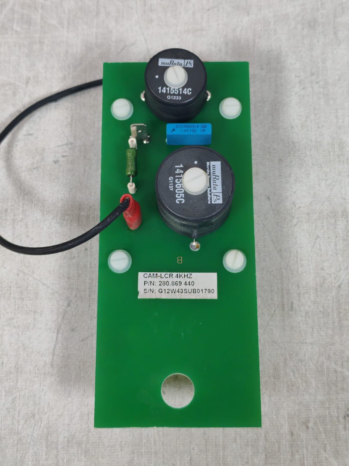 Honeywell CAM-LCR-4KHZ HONEYWELL CAM-LCR-4KHZ P/N 280.869.440/ 280.869.415 PRINTED CIRCUIT BOARD 7