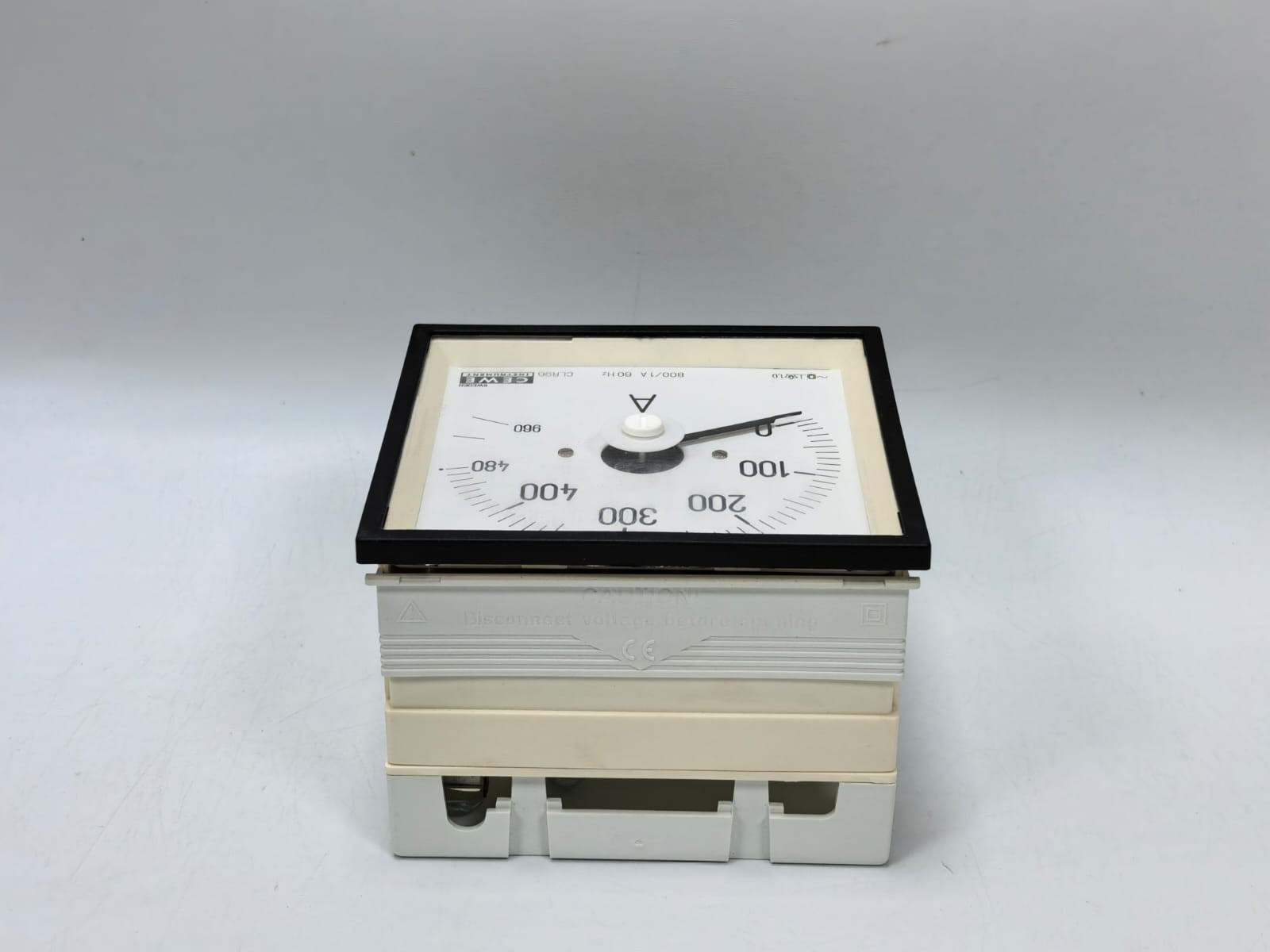 CEWE CLR96 CEWE INSTRUMENTS CLR96 VOLT ANALOG PANEL METER 9460 0-960A, 0-480A 6