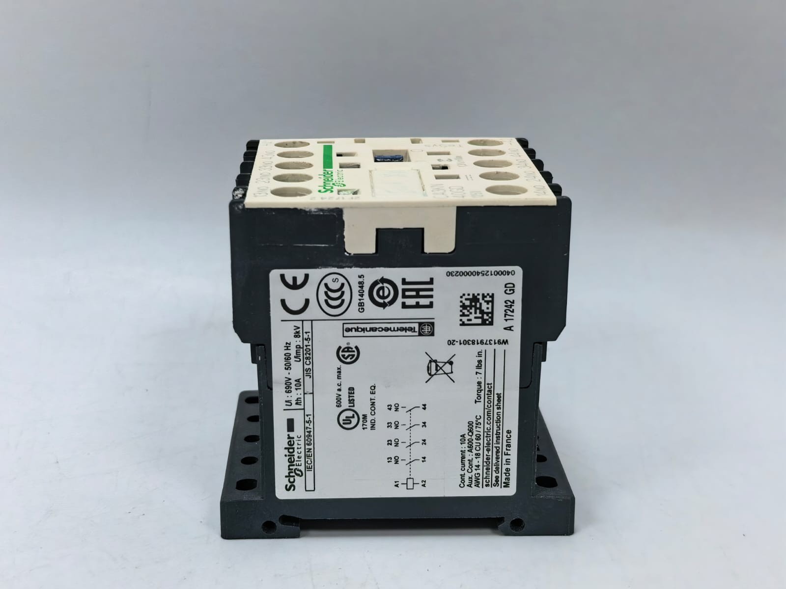Schneider Electric CA3KN40GD SCHNEIDER ELECTRIC CA3KN40GD CONTROL RELAY 5