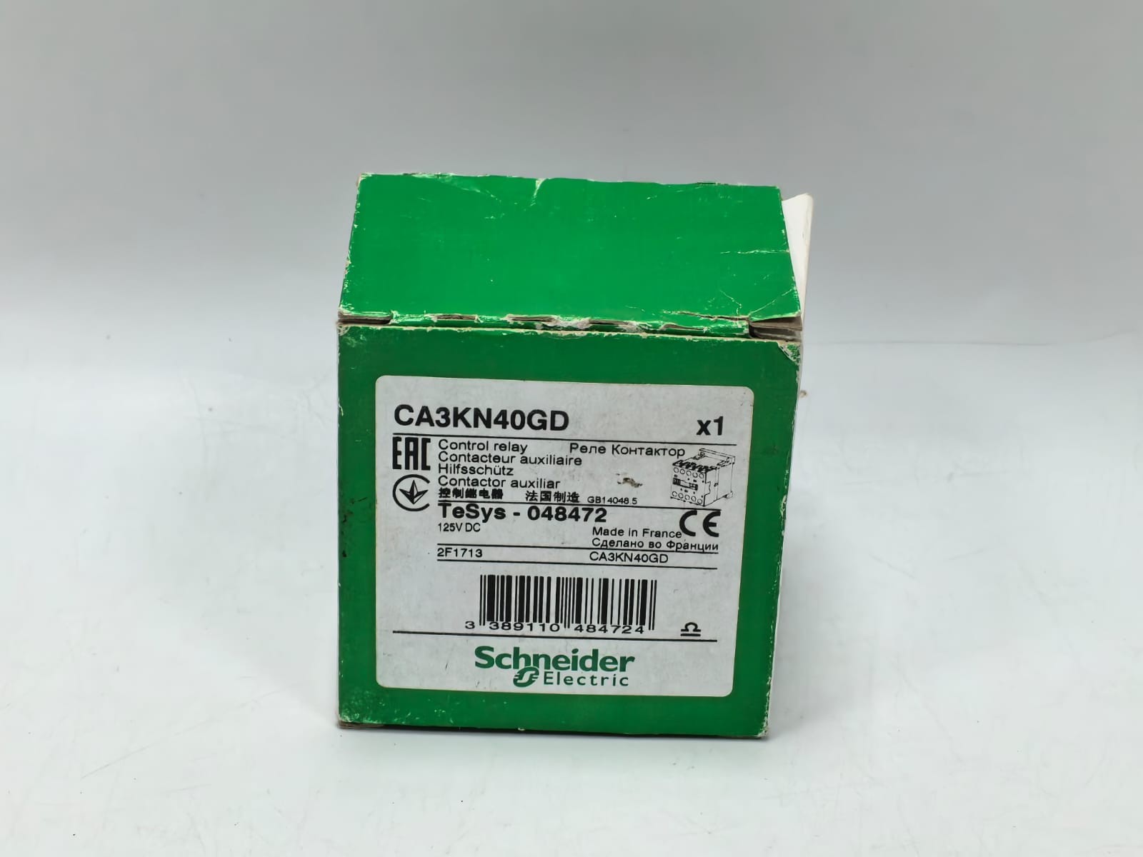 Schneider Electric CA3KN40GD SCHNEIDER ELECTRIC CA3KN40GD CONTROL RELAY 10