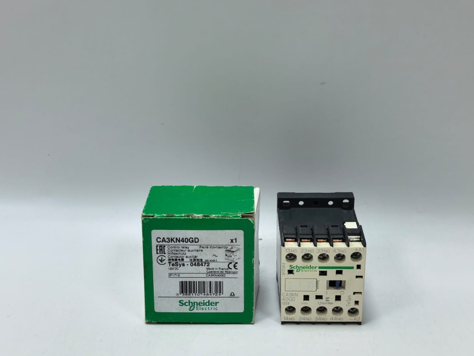 SCHNEIDER ELECTRIC CA3KN40GD CONTROL RELAY
