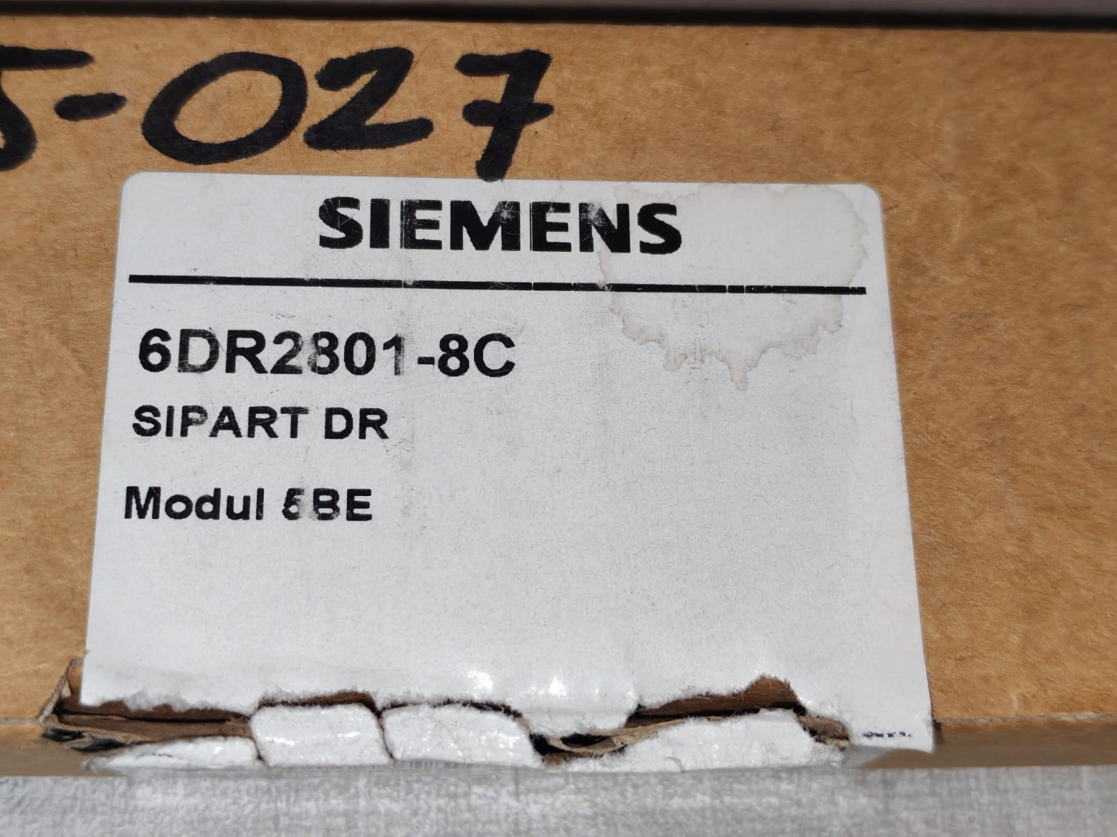 Siemens 6DR2801-8C SIEMENS 6DR2801-8C SIPART DR MODULE 10