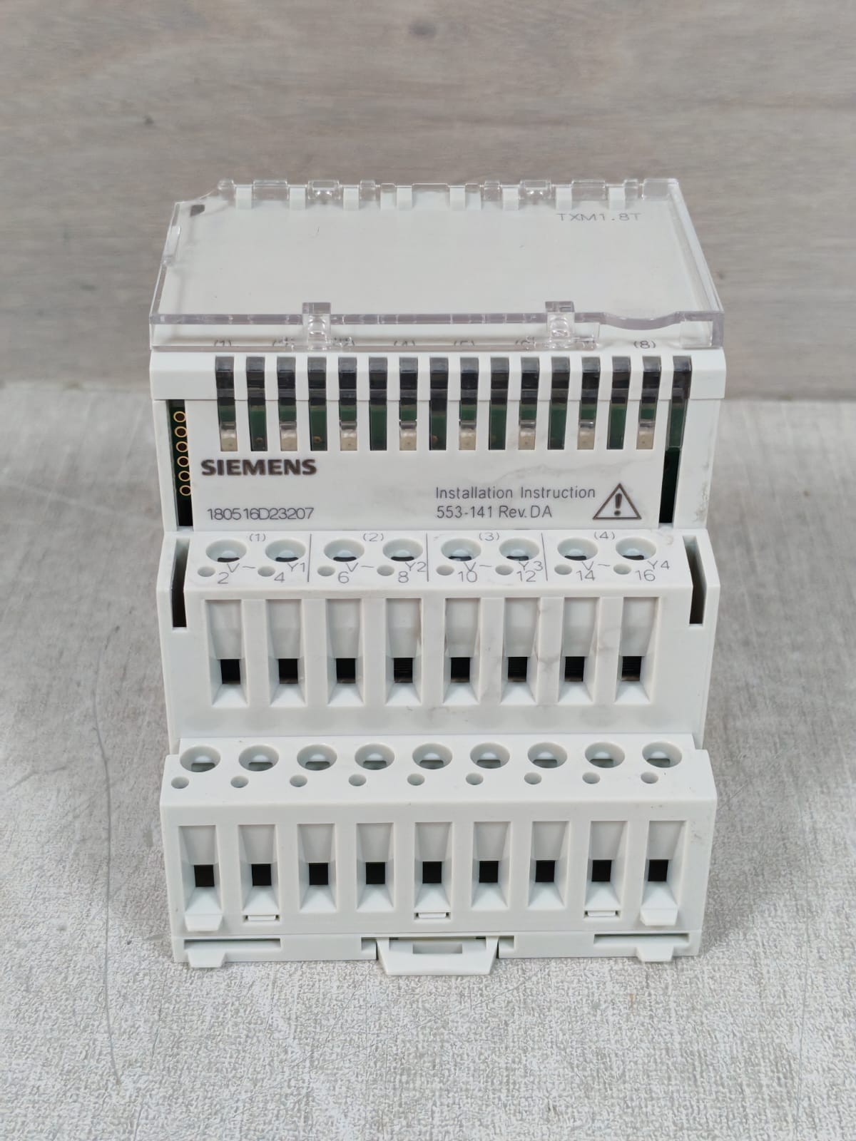 Siemens TXM1.8T SIEMENS TXM1.8T INPUT/OUTPUT INTERFACE 4