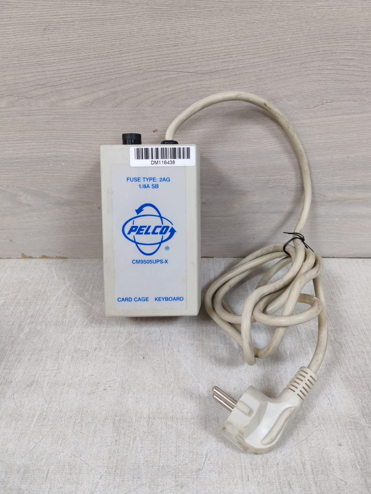 PELCO CM9505UPS-X POWER SUPPLY 230V