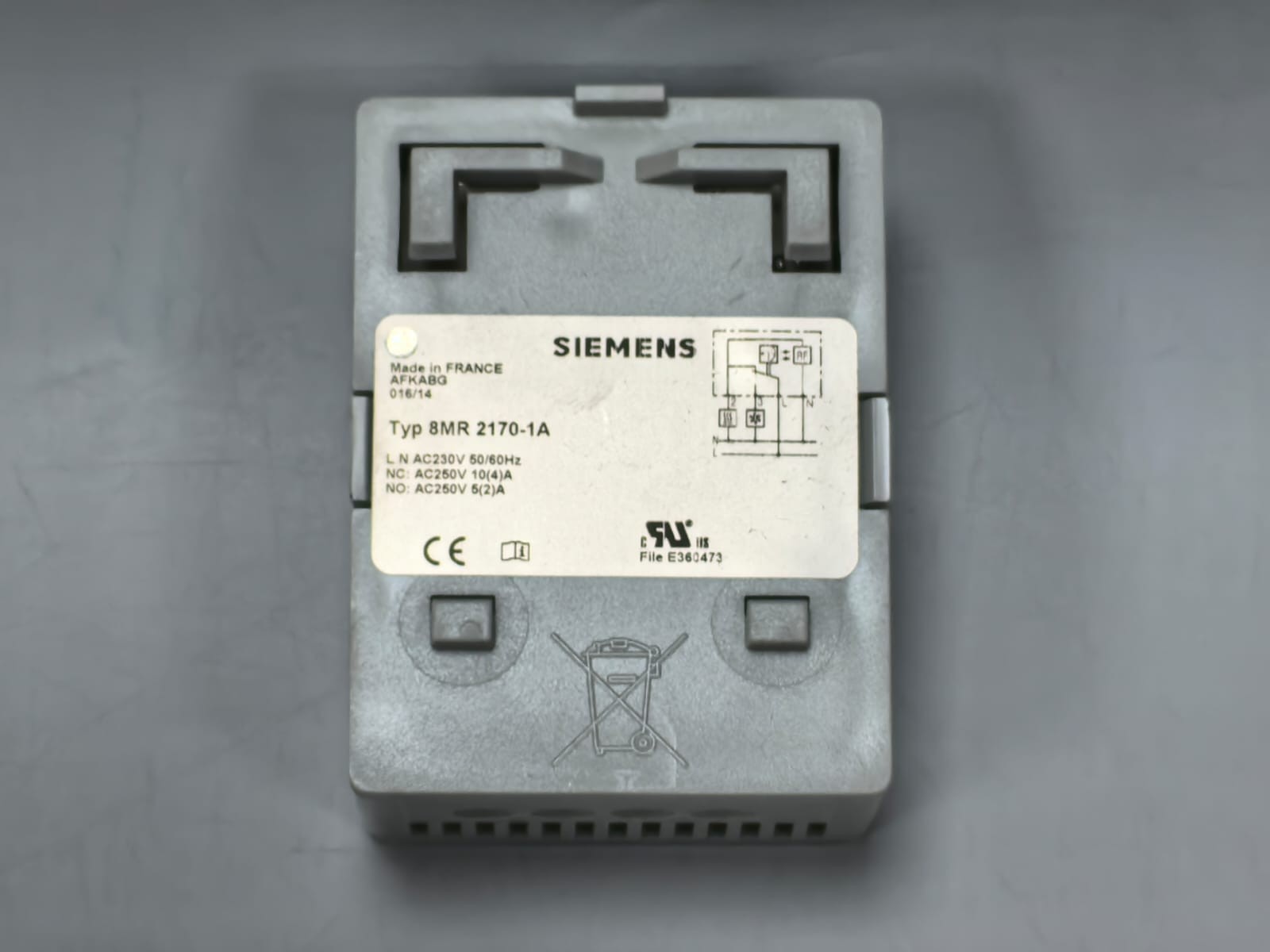 Siemens 8MR 2170-1A SIEMENS 8MR 2170-1A THERMOSTAT AC230V 50/60HZ 5
