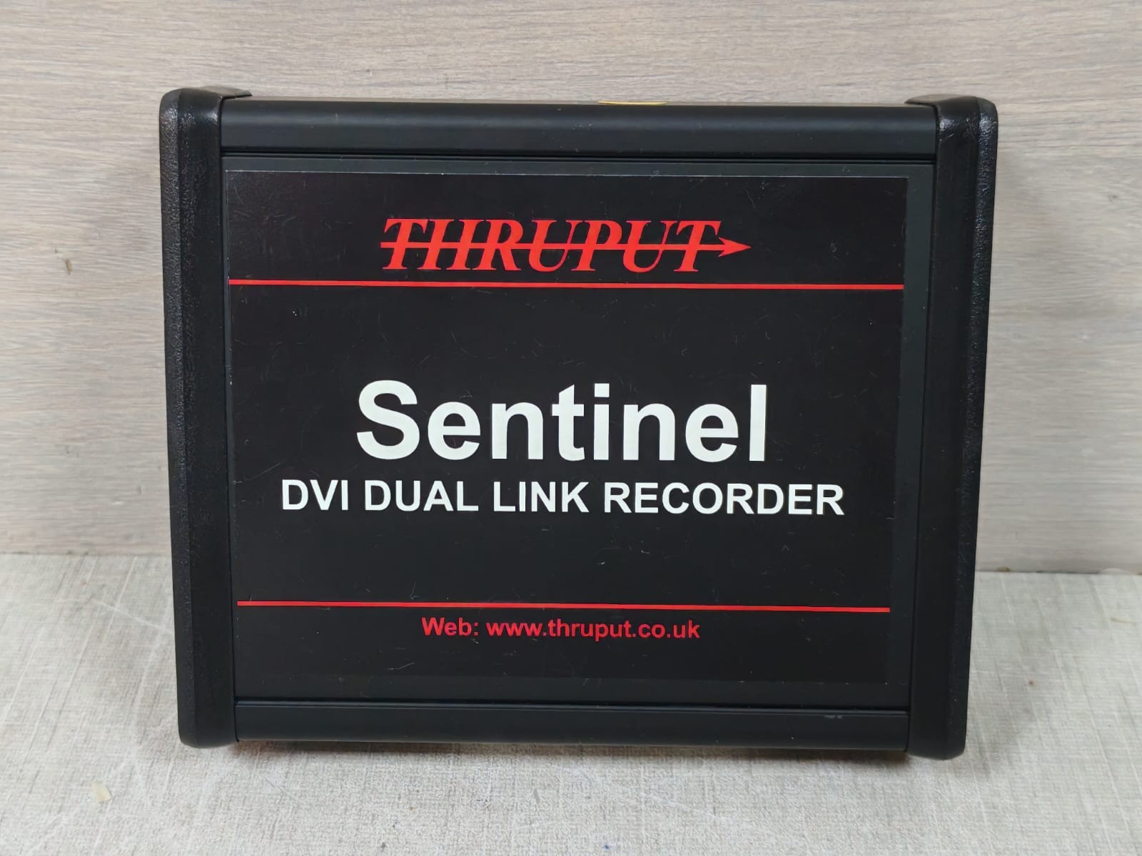 THRUPUT SENTINEL TX DVI THRUPUT SENTINEL TX DVI(DL) DUAL LINK RECORDER 2