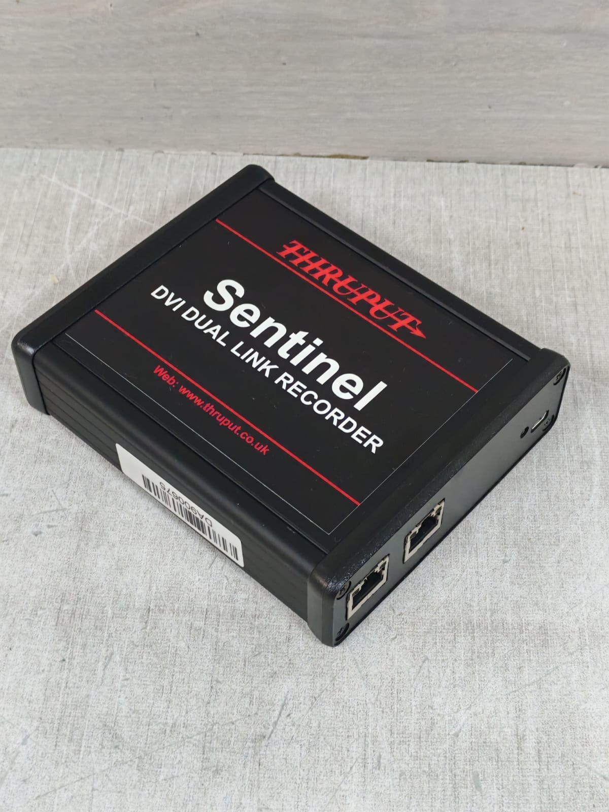 THRUPUT SENTINEL TX DVI THRUPUT SENTINEL TX DVI(DL) DUAL LINK RECORDER 4