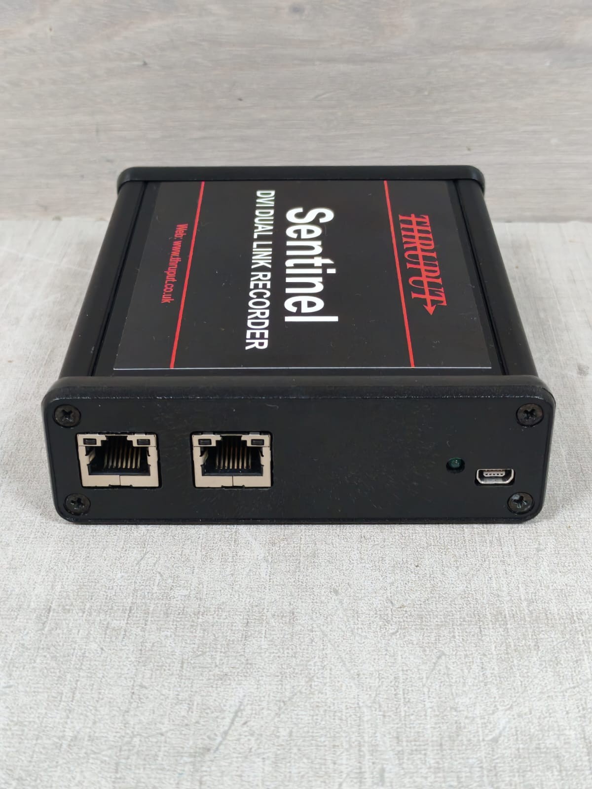 THRUPUT SENTINEL TX DVI THRUPUT SENTINEL TX DVI(DL) DUAL LINK RECORDER 5