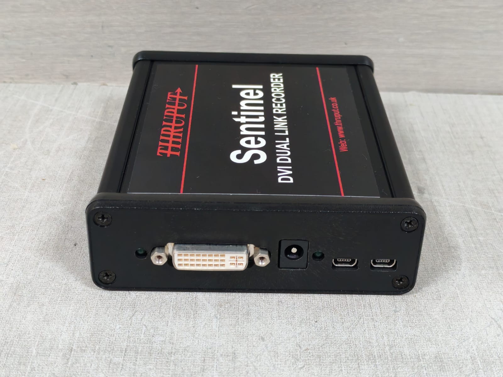 THRUPUT SENTINEL TX DVI THRUPUT SENTINEL TX DVI(DL) DUAL LINK RECORDER 6