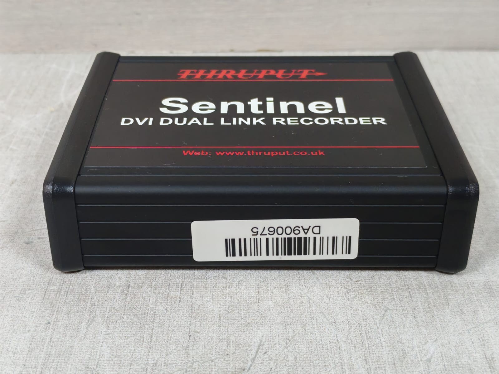THRUPUT SENTINEL TX DVI THRUPUT SENTINEL TX DVI(DL) DUAL LINK RECORDER 8