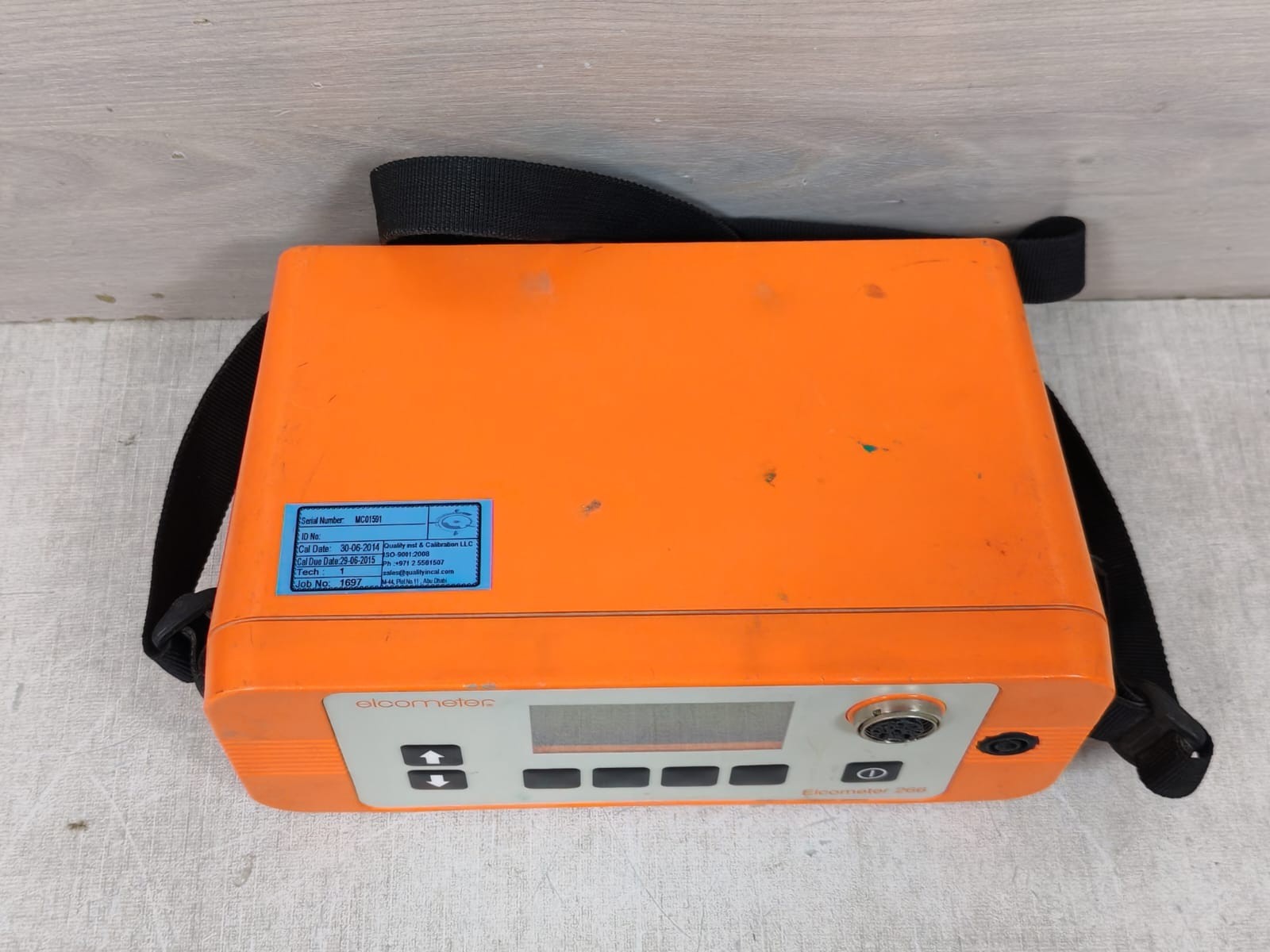 ELCOMETER 266 / T266 DC30 30kV ELCOMETER 266 HOLIDAY DETECTOR with T266 DC30 30kV 8