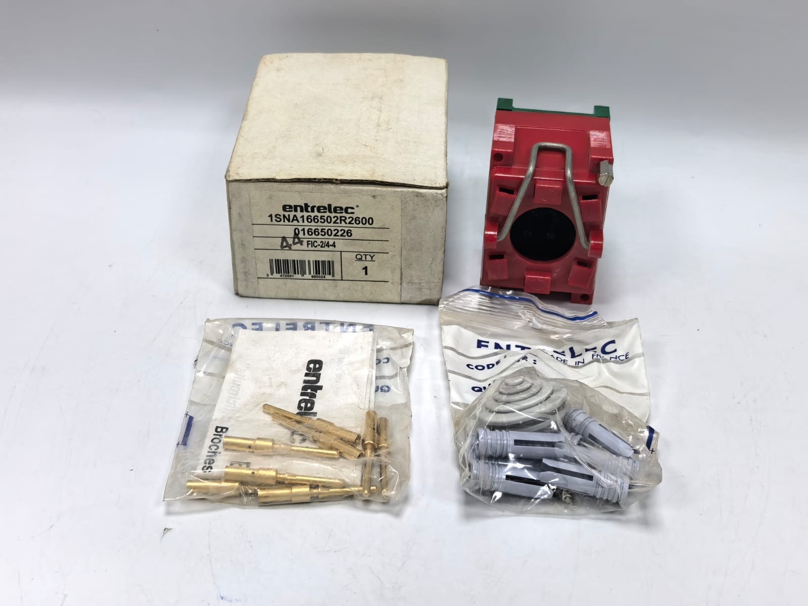 ENTRELEC 1SNA166502R2600 FIC-2/4-4 CURRENT PLUGS