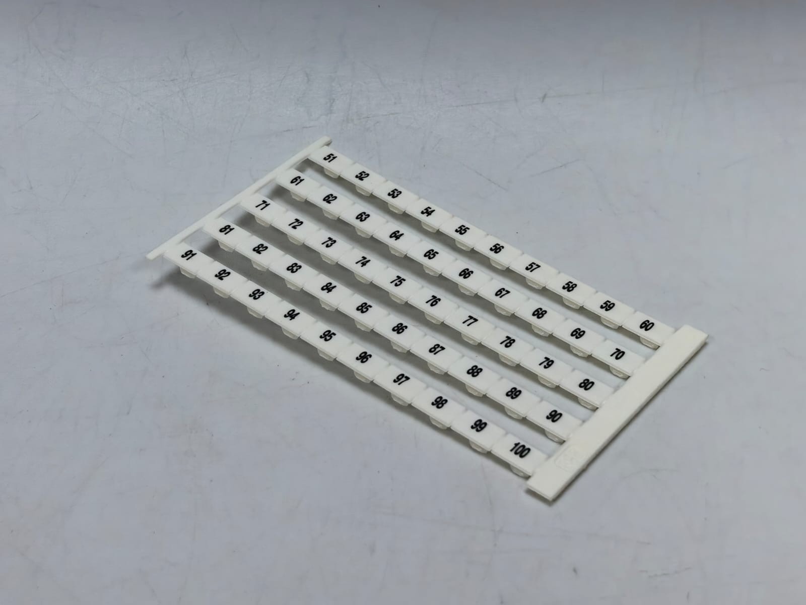 Weidmüller DEK 8 FW 51-100 WEIDMULLER DEK 8 FW 51-100 TERMINAL MARKER 1653340051 6