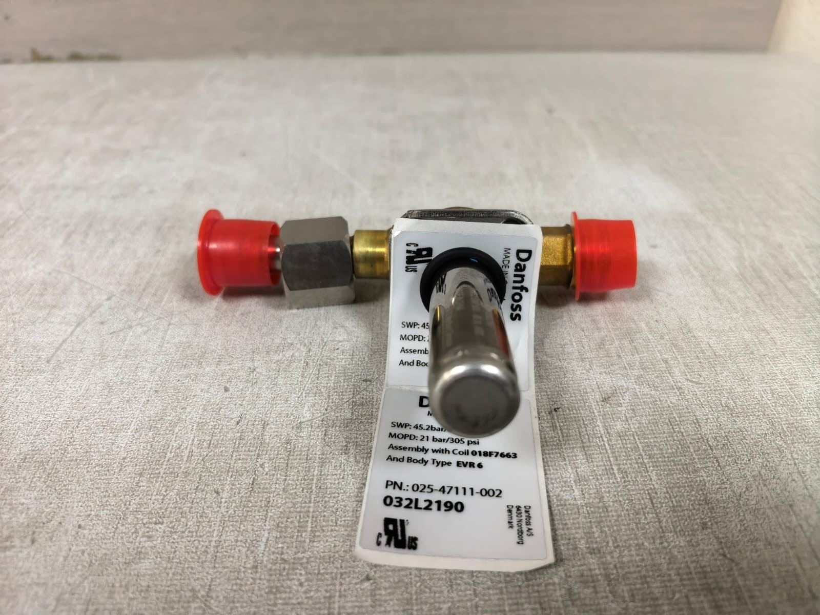 Danfoss 025-47111-002 032L2190 DANFOSS 025-47111-002 032L2190 SOLENOID VALVE 9