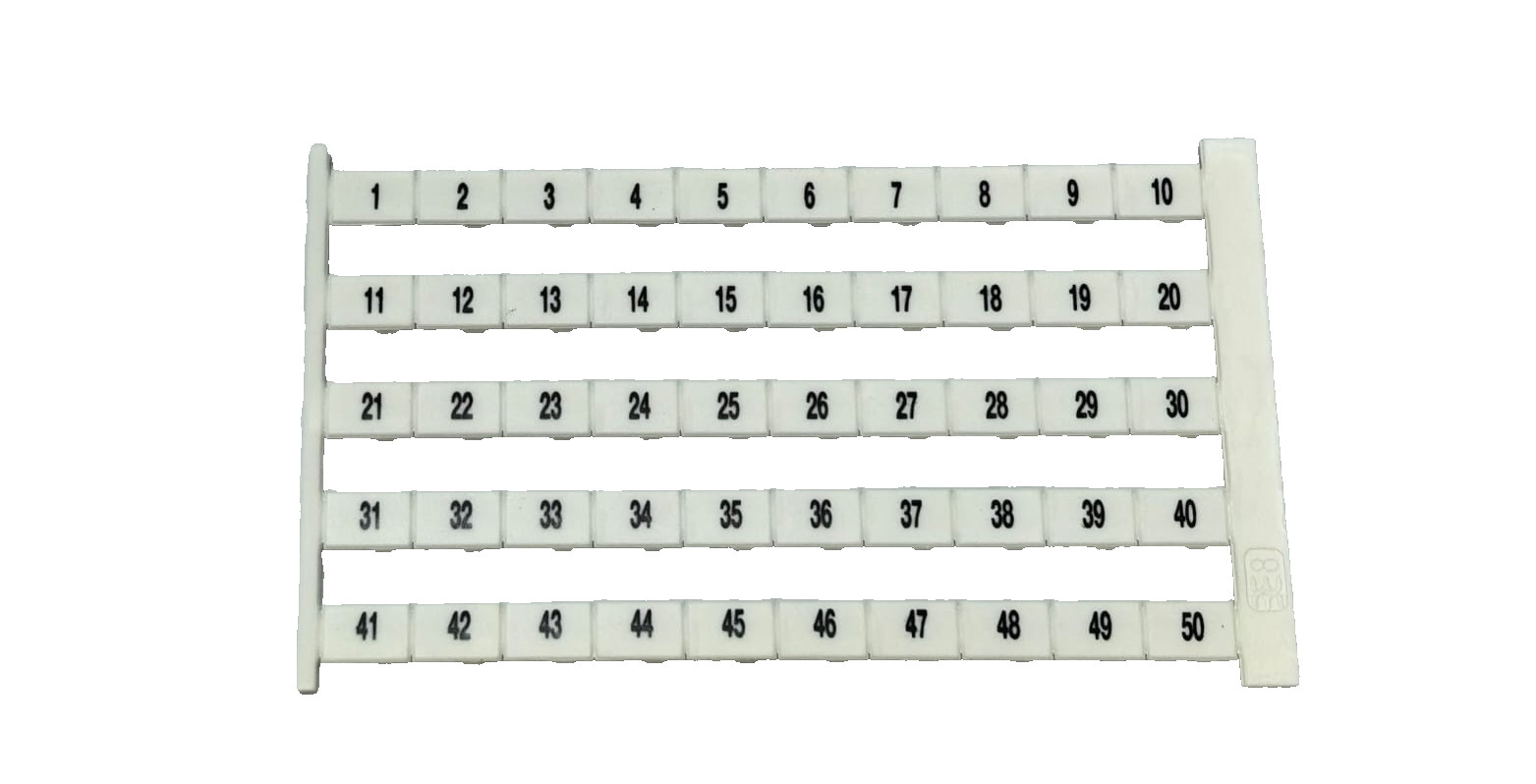 Weidmuller DEK 8 FW 1-50 WEIDMULLER DEK 8 FW 1-50 TAMPOPR TERMINAL MARKER 1653340001 2