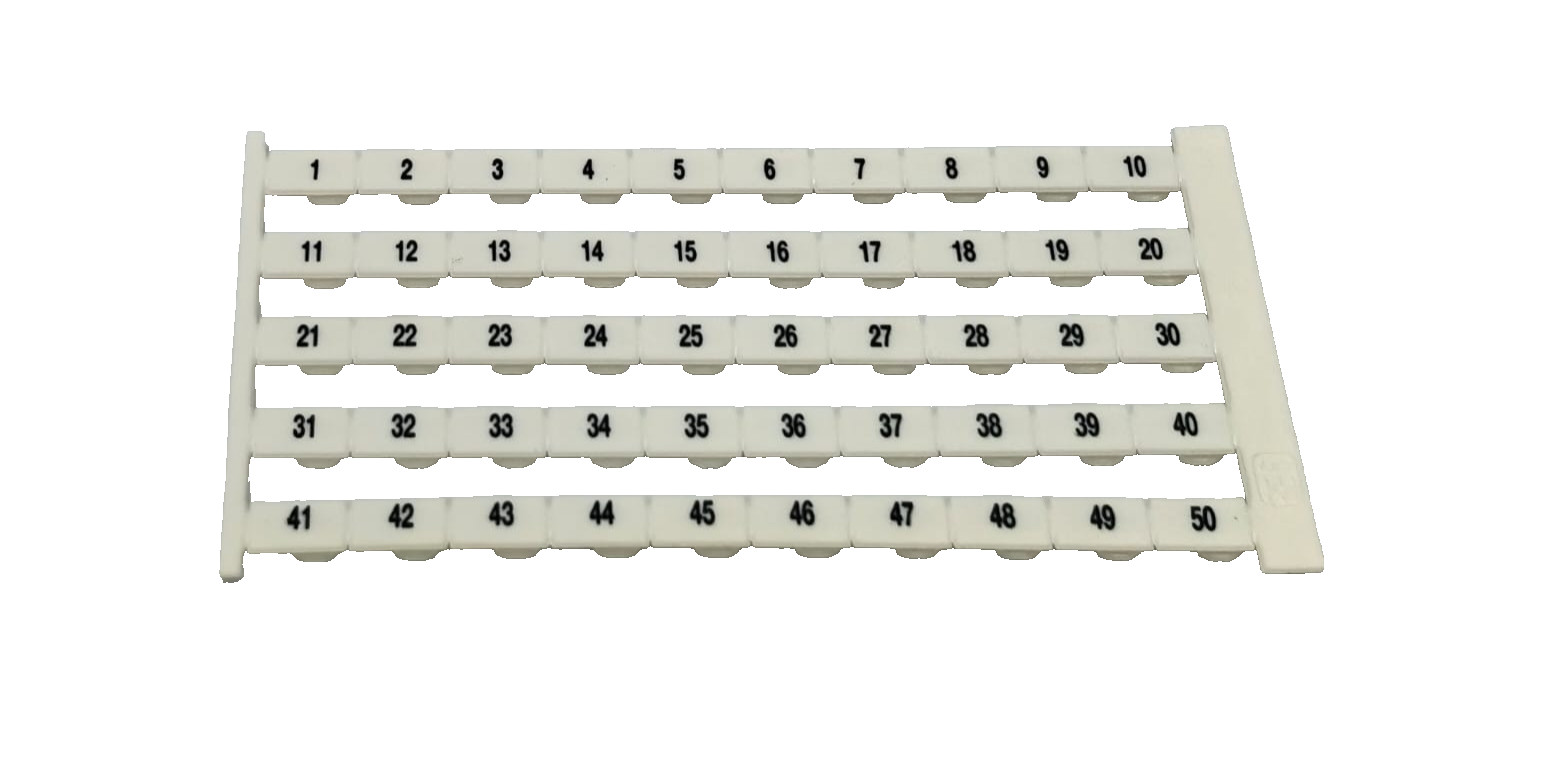 Weidmuller DEK 8 FW 1-50 WEIDMULLER DEK 8 FW 1-50 TAMPOPR TERMINAL MARKER 1653340001 3