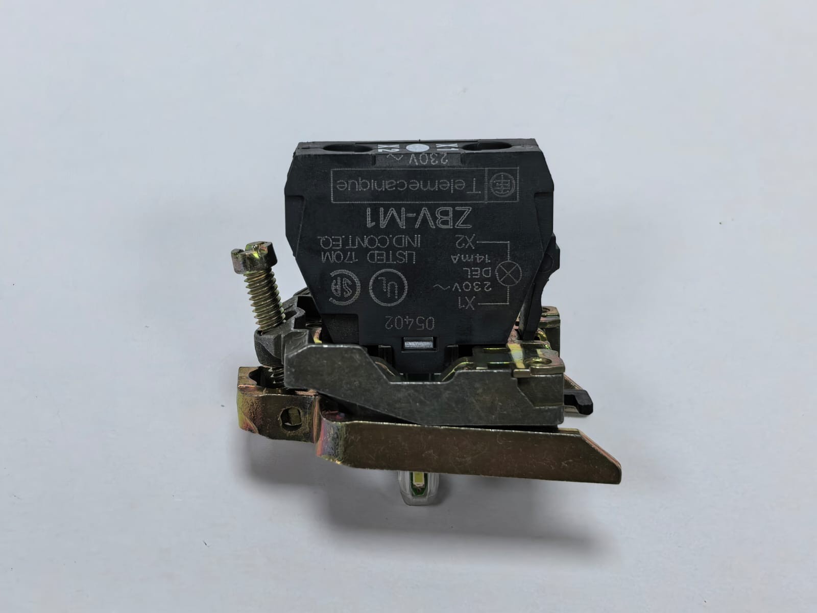 Schneider Electric XB4 BVM1 TELEMECANIQUE XB4 BVM1 WHITE PILOT LIGHT INDICATOR 4