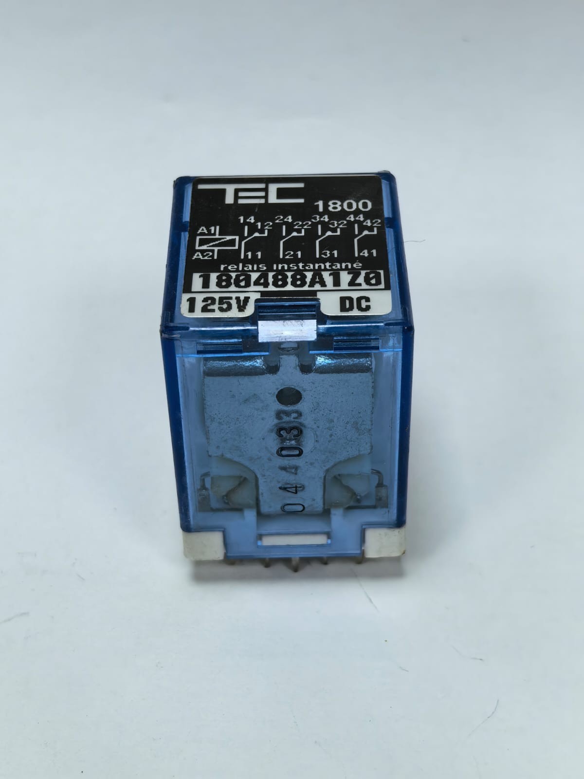 TEC TEC 1800 TEC 1800 INSTANTANEOUS RELAYS 180488A1Z0 125V DC 7