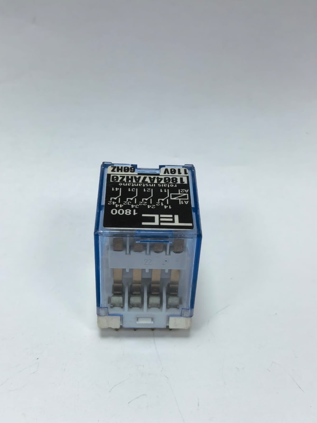 TEC TEC 1800 TEC 1800 INSTANTANEOUS RELAYS 1804A7AHZ0 110V 60HZ 4