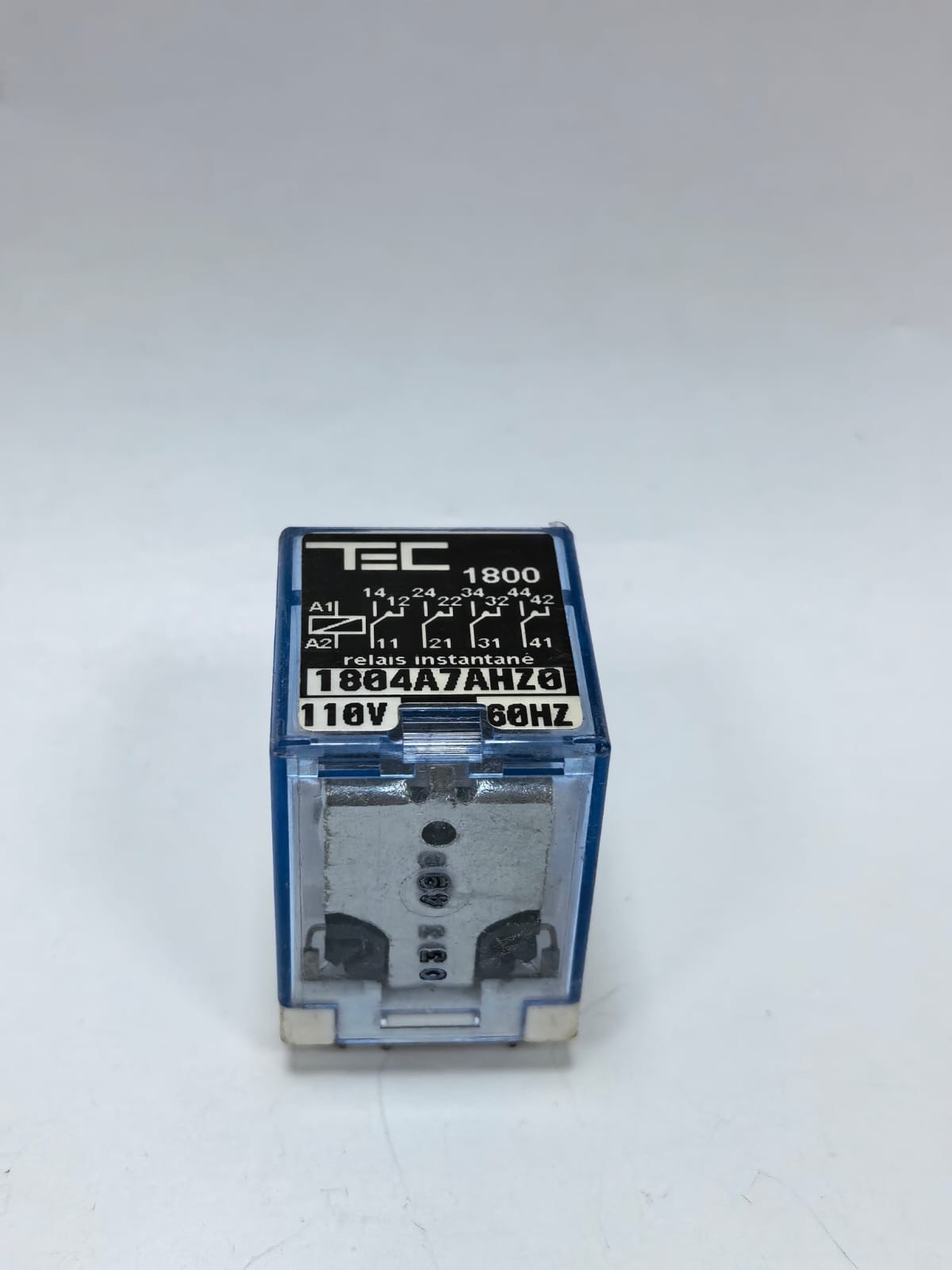 TEC TEC 1800 TEC 1800 INSTANTANEOUS RELAYS 1804A7AHZ0 110V 60HZ 5