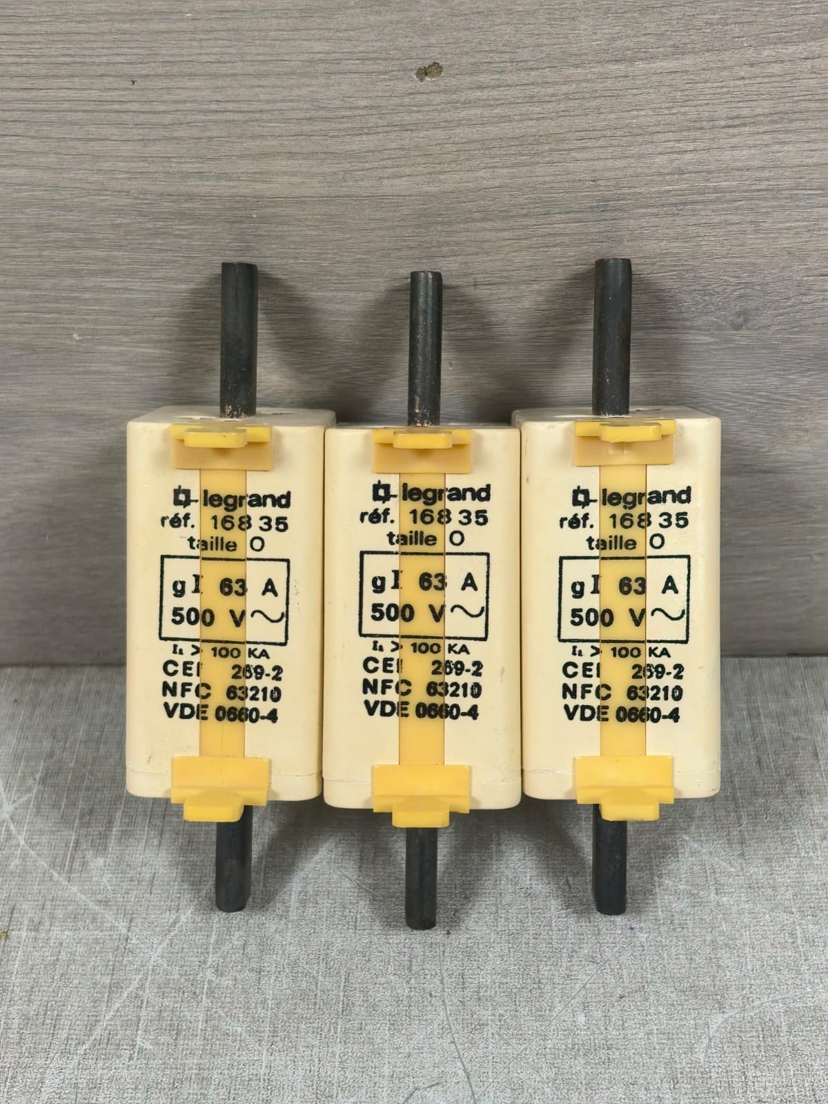 Legrand 168 35 LEGRAND 168 35 KNIFE CARTRIDGES 63A 2
