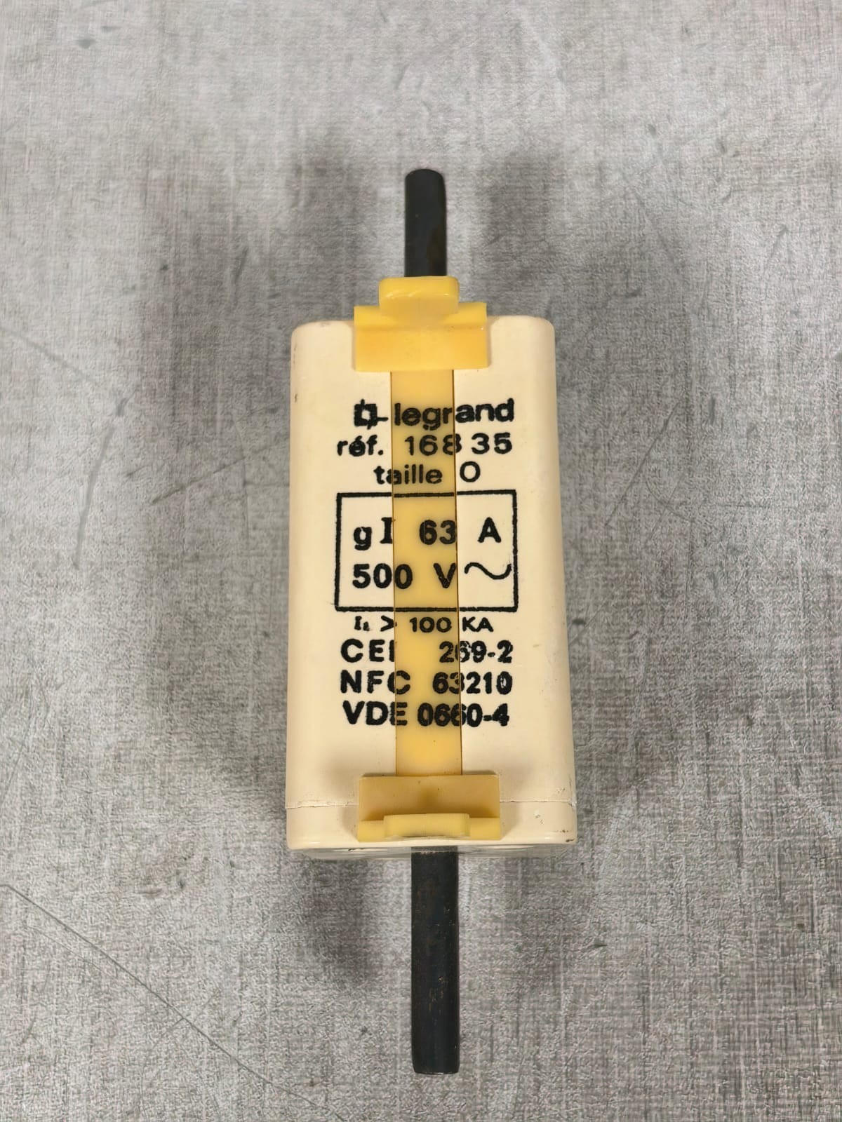 Legrand 168 35 LEGRAND 168 35 KNIFE CARTRIDGES 63A 3