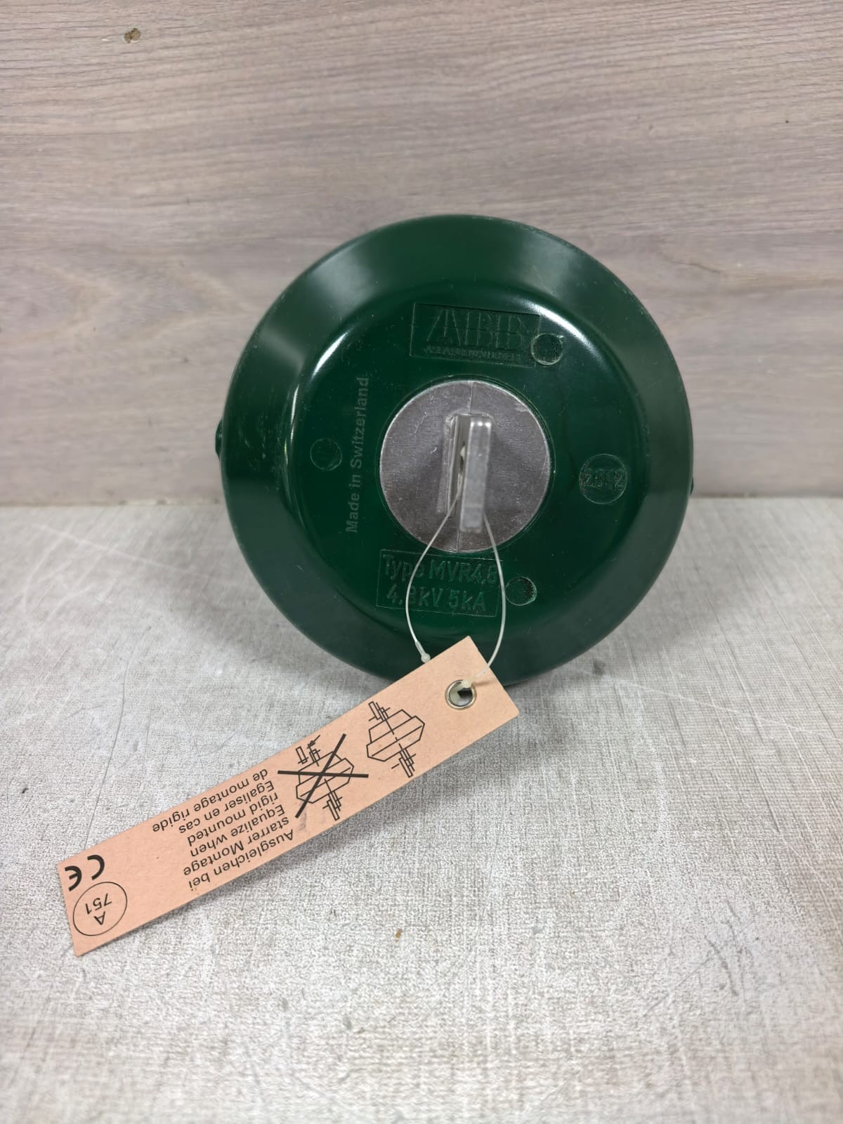 ABB MVR4,8 SURGE ARRESTOR 4.KV 5KA