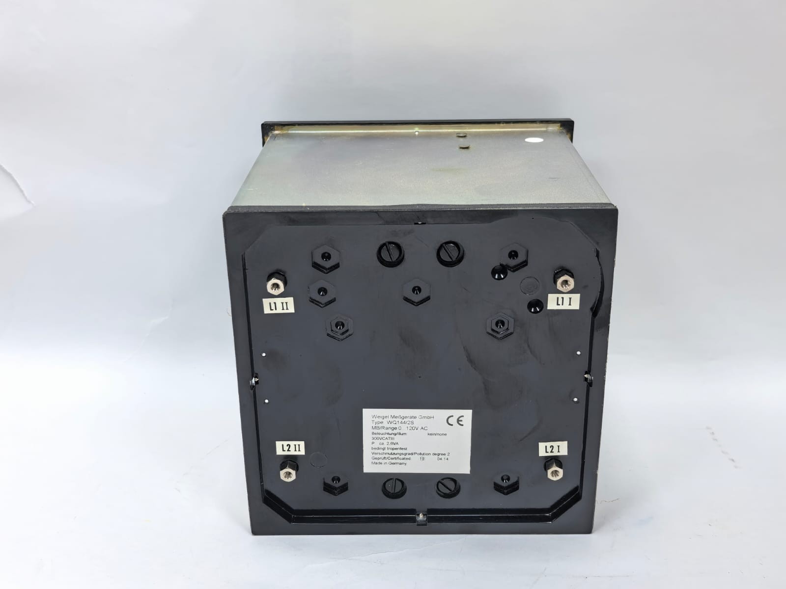 Siemens WQ144/2S SIEMENS WQ144/2S ANALOG PANEL METER 380KV/100V 4