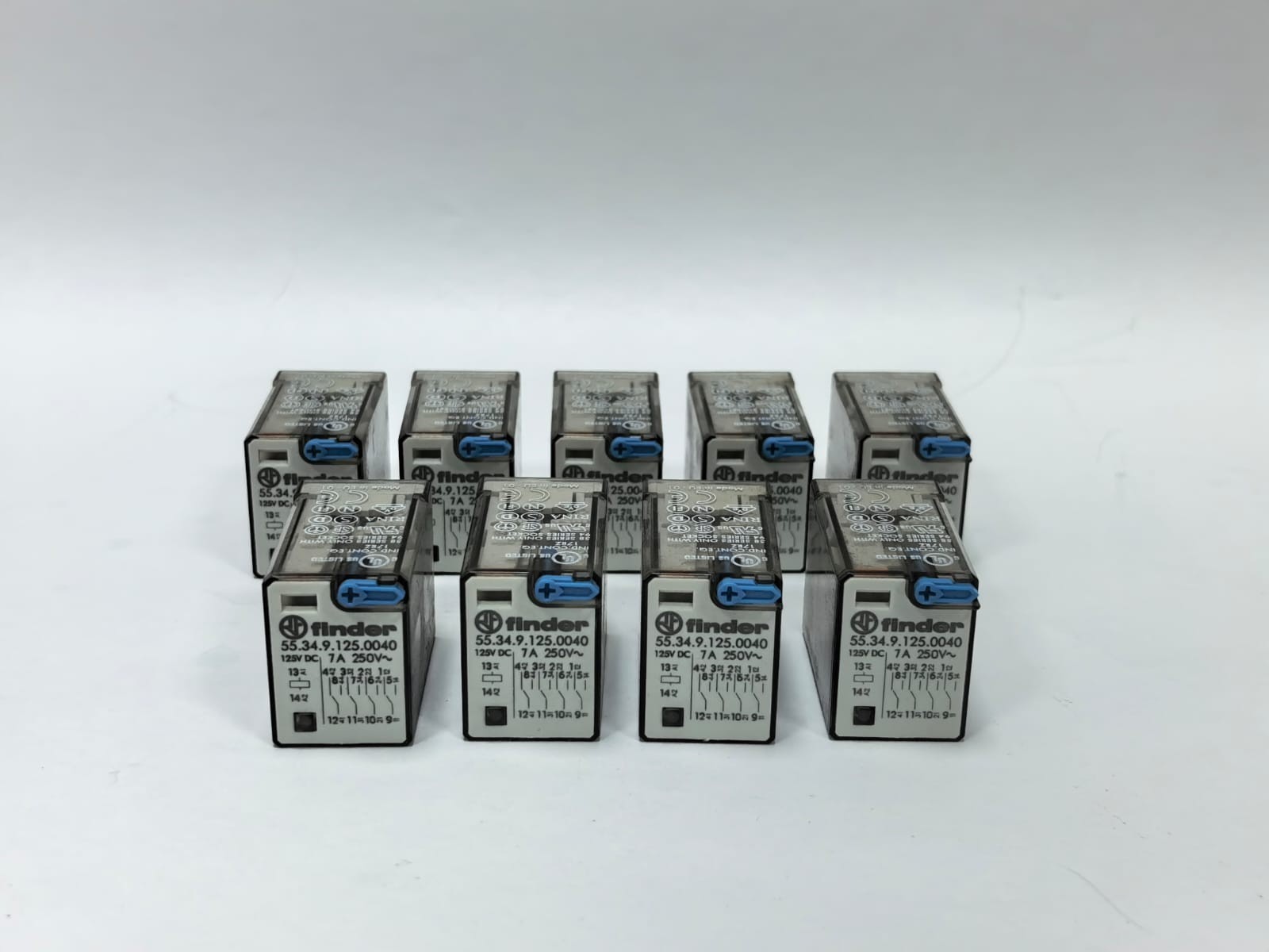 FINDER 55.34.9.125.0040 GENERAL PURPOSE RELAYS 125V DC