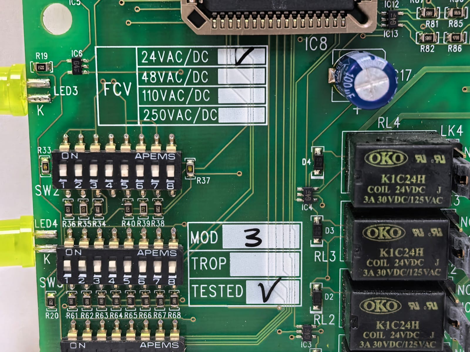 RTK Instruments CB5303POP7 RTK CB5303POP7 PCB BOARD CB5303 REV.3 3