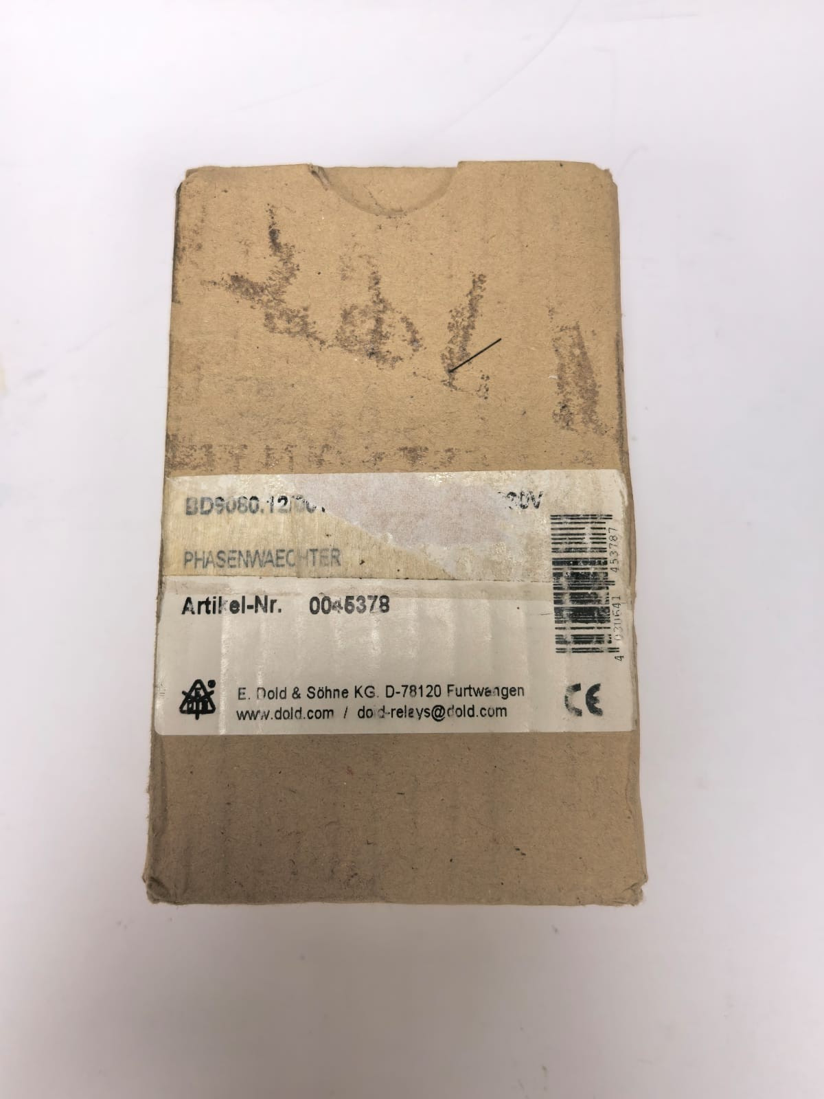 E.DOLD AND SOHNE BD9080.12/001 E.DOLD & SOHNE KG BD9080.12/001 PHASE MONITOR 0045378 10