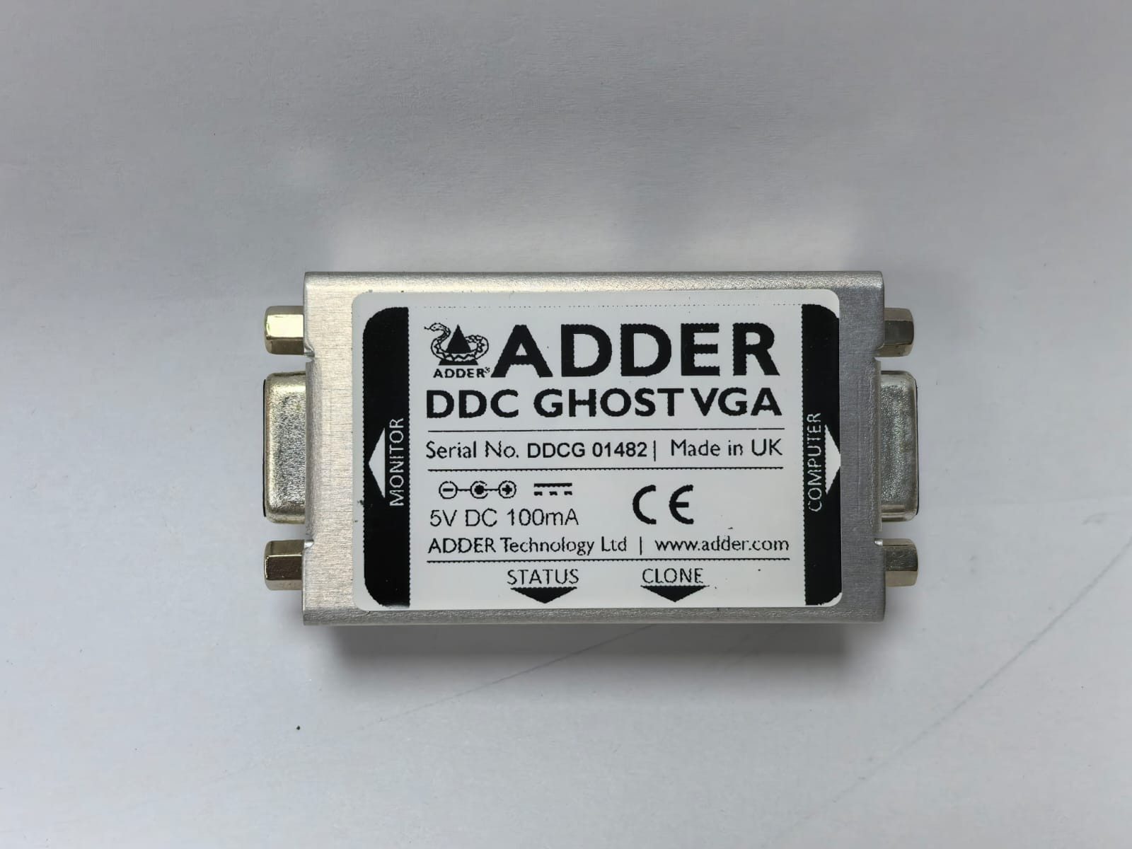 ADDER DDC GHOST MODULE ADDER DDC GHOST MODULE FOR VGA SIGNALS 3