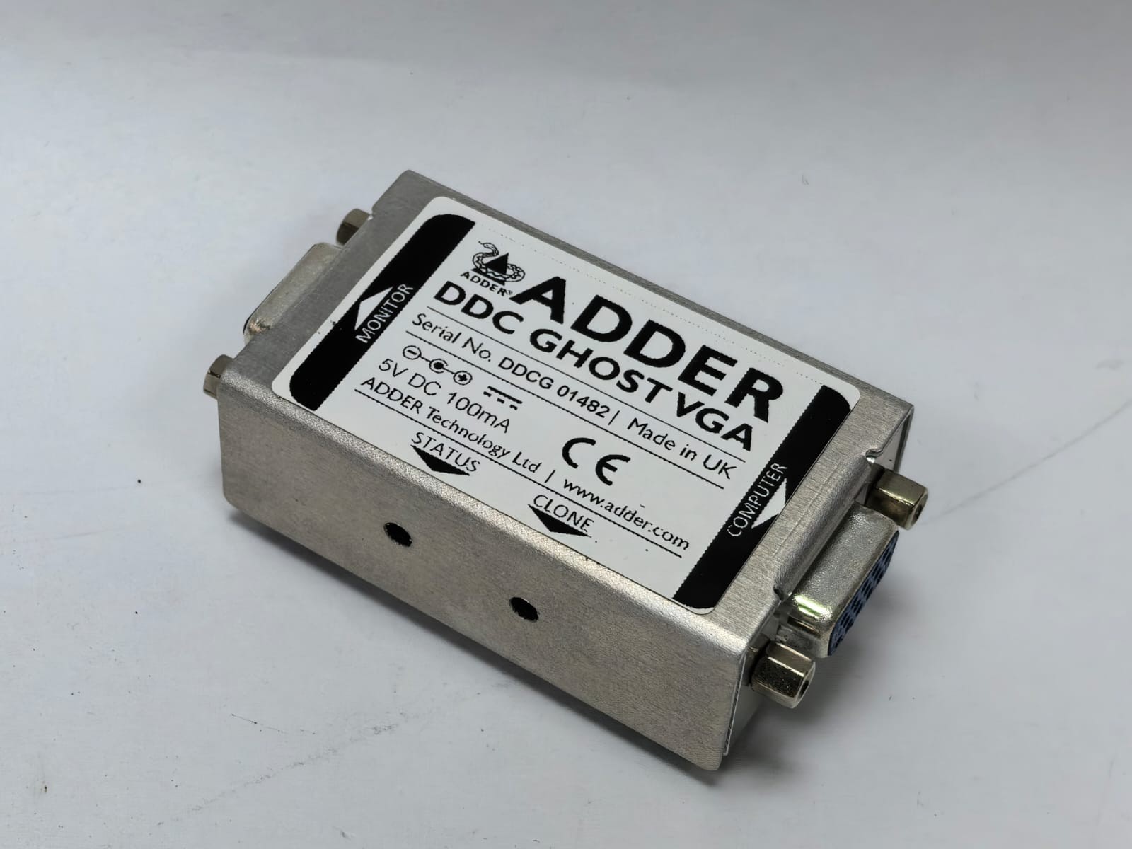 ADDER DDC GHOST MODULE ADDER DDC GHOST MODULE FOR VGA SIGNALS 9