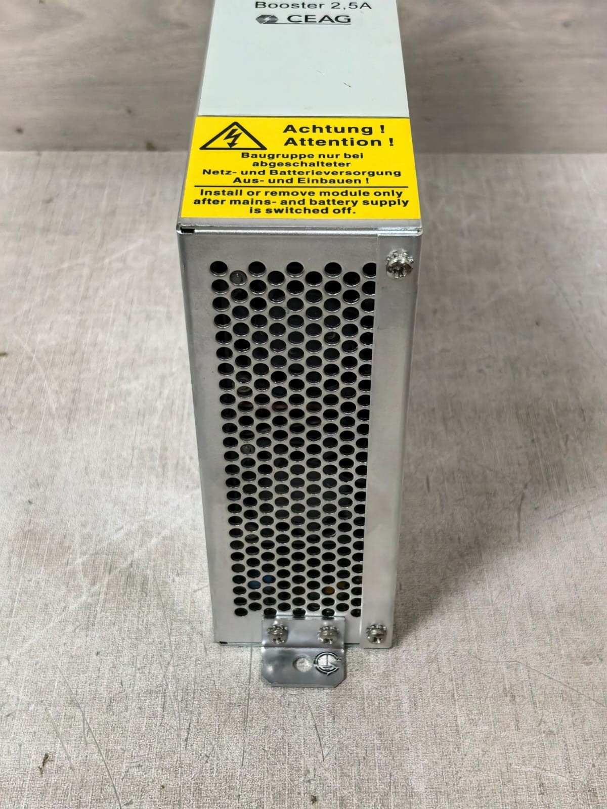 CEAG 2,5A 40071346345 CEAG BOOSTER 2,5A 40071346345 BATTERY SUPPLY 6
