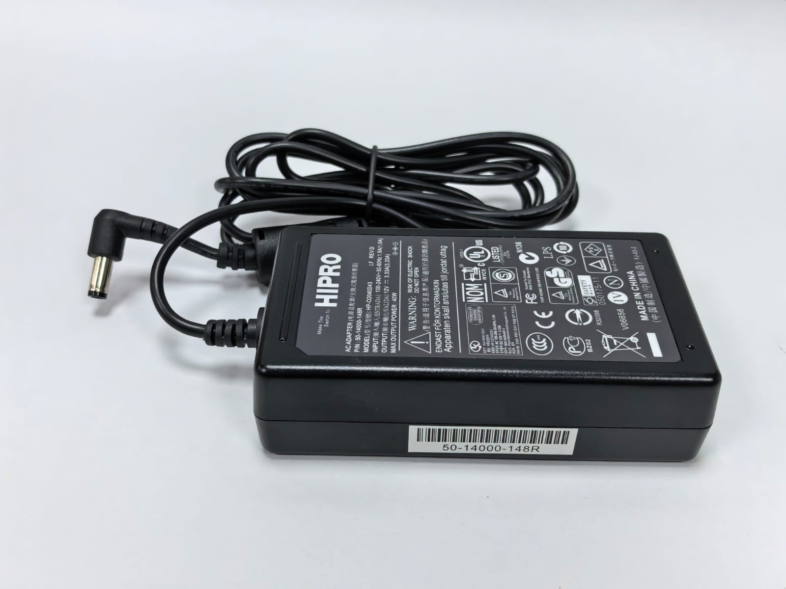 SYMBOL HIPRO KT-14000-148R /50-14000-148R SYMBOL HIPRO KT-14000-148R /50-14000-148R POWER SUPPLY 8