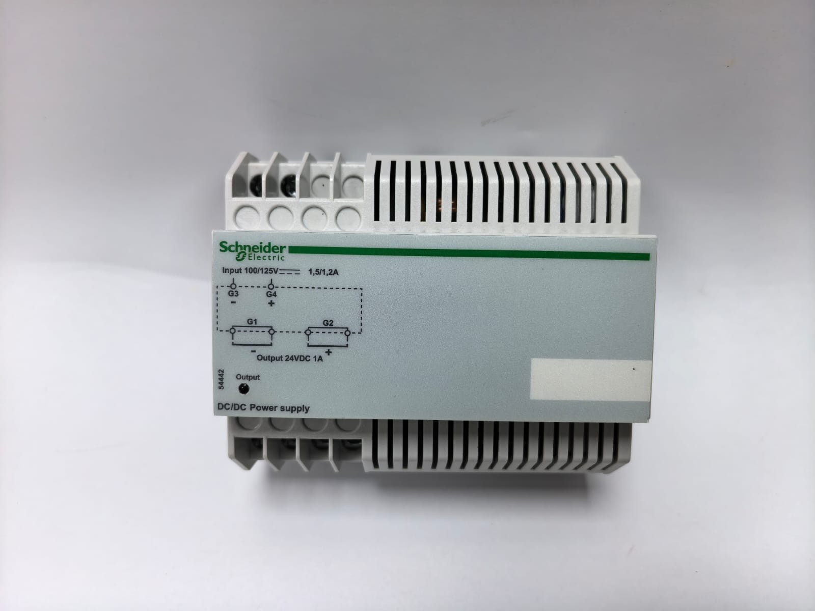 Schneider Electric 54442 SCHNEIDER ELECTRIC 54442 DC/ DC POWER SUPPLY 24VDC 1A 2