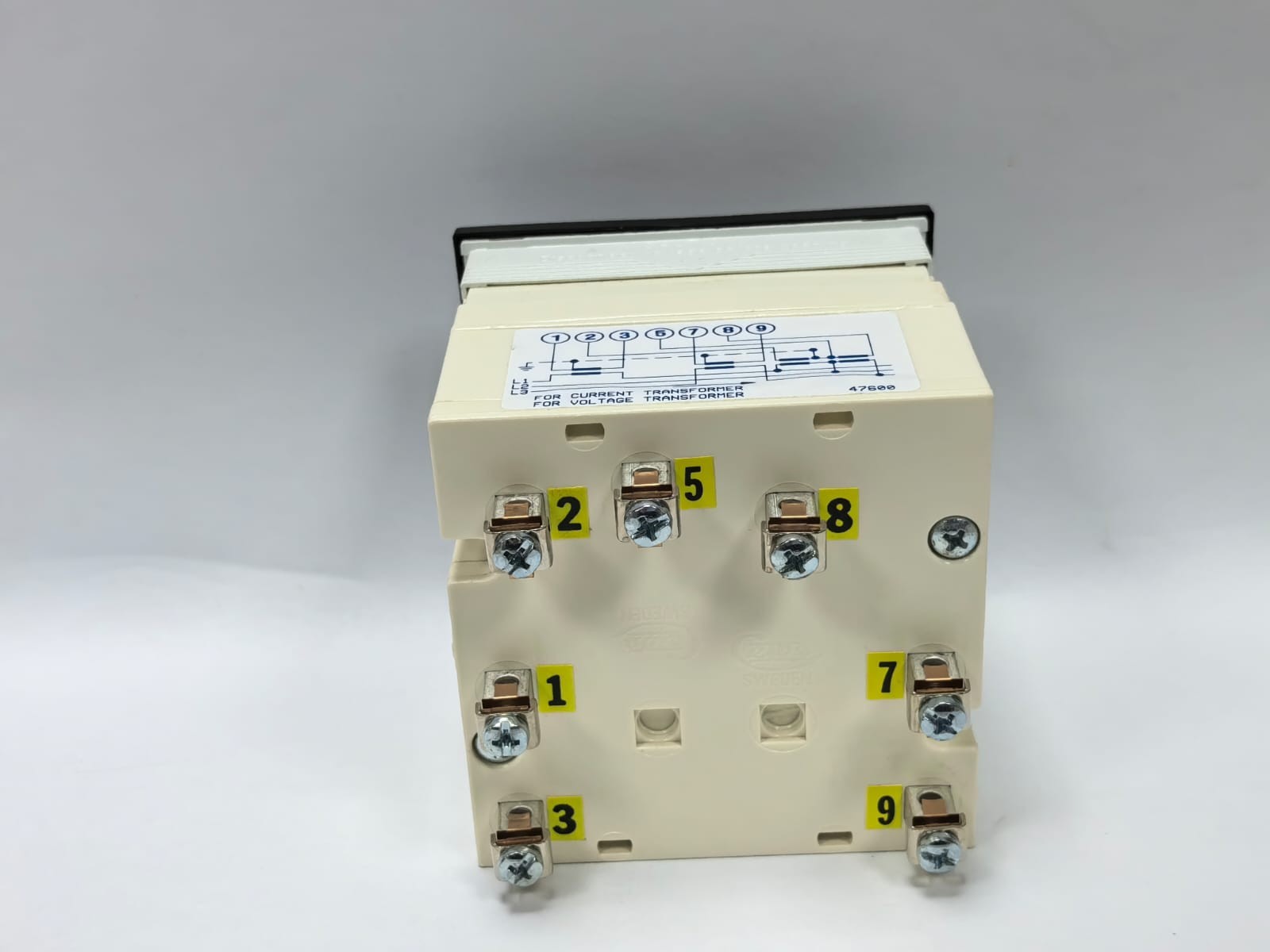 CEWE PQ23 CEWE INSTRUMENTS PQ23 ANALOG PANEL METER 9516 140-0-140MW,280-0-280MW 110/0,1KV 7