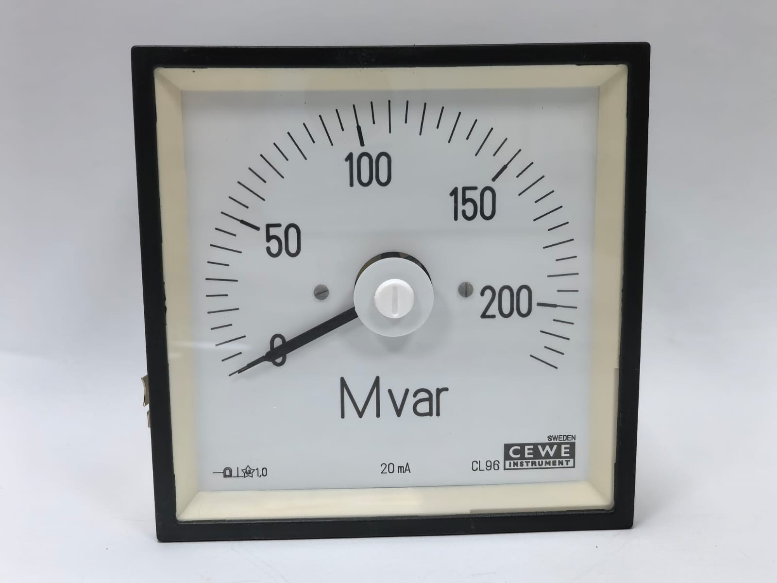 CEWE CL 96 CEWE INSTRUMENT CL 96 A-METER 936042 0-220MVAR 20 MA 3