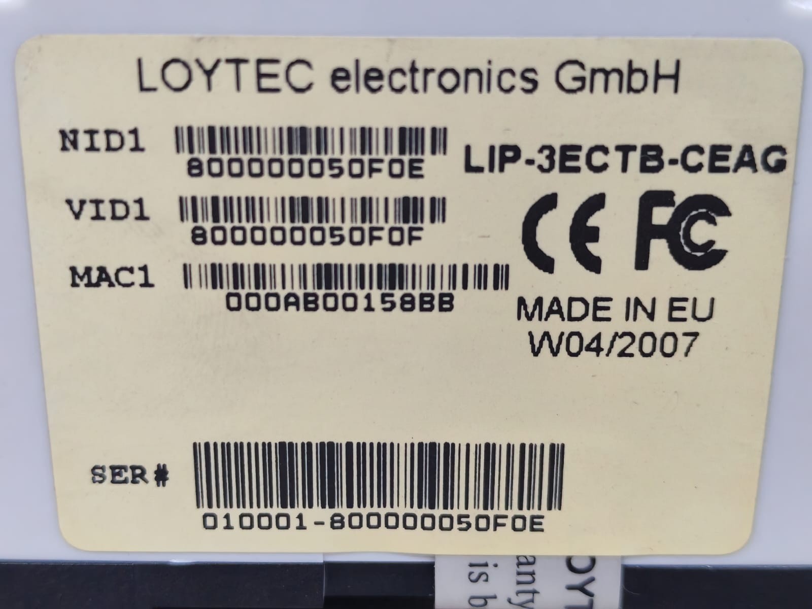 CEAG LIP-3ECTB-CEAG CEAG 40071347590 CG-S/IP ROUTER LIP-3ECTB-CEAG 5