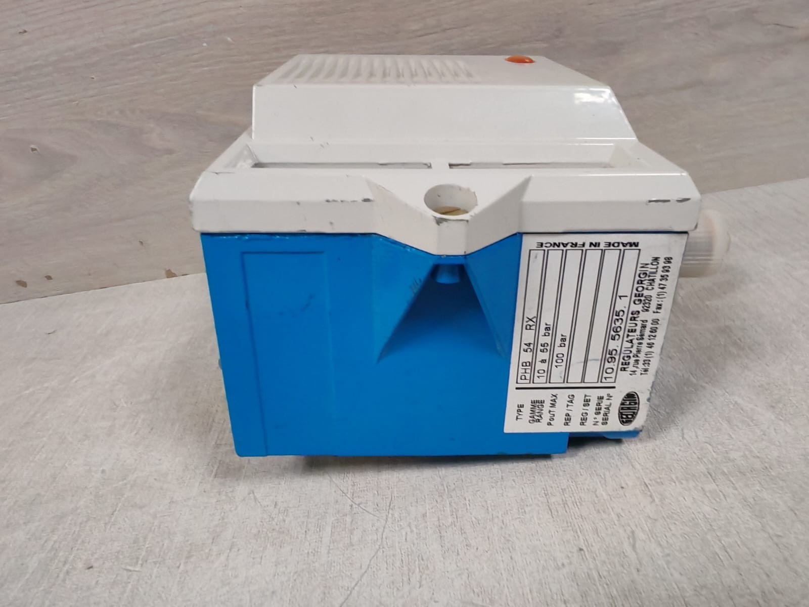 GEORGIN PHB 54 RX GEORGIN PHB 54 RX PRESSURE SWITCH 8