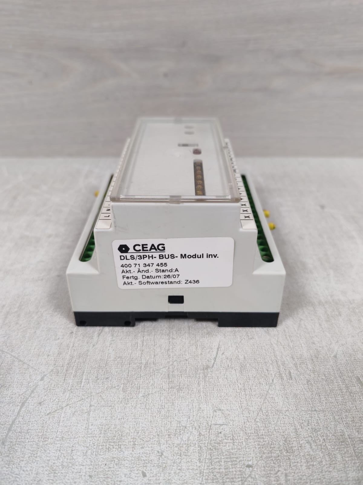 CEAG DLS/3PH-BUS MODUL INV. CEAG DLS/3PH-BUS MODUL INV. 40071347455 AKT.&STAND:A Z436 6