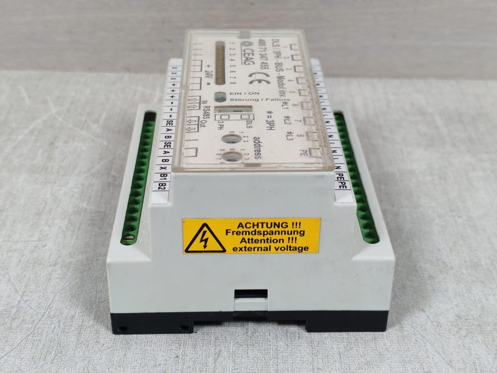 Cooper Crouse-Hinds DLS/3PH-BUS MODUL INV. COOPER CROUSE-HINDS DLS/3PH-BUS MODUL INV. 40071347455 AKT.&STAND:0 Z436_0 5