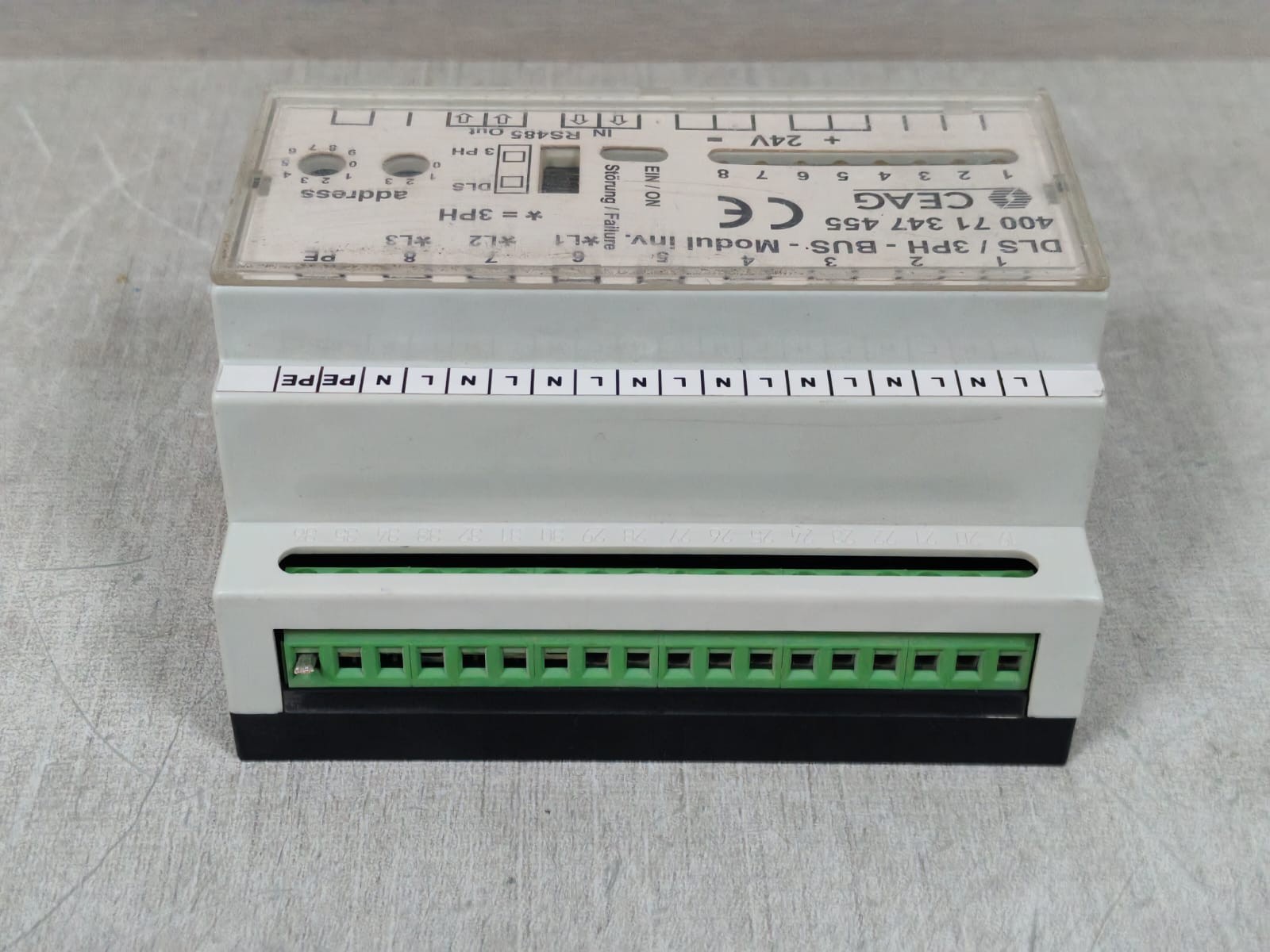 Cooper Crouse-Hinds DLS/3PH-BUS MODUL INV. COOPER CROUSE-HINDS DLS/3PH-BUS MODUL INV. 40071347455 AKT.&STAND:0 Z436_0 7