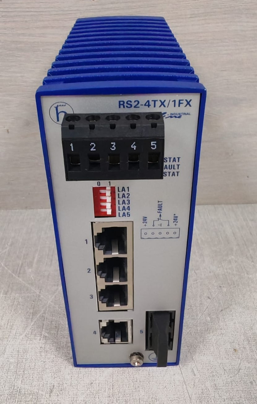 HIRSCHMANN RS2-4TX / 1FX EEC RAIL SWITCH